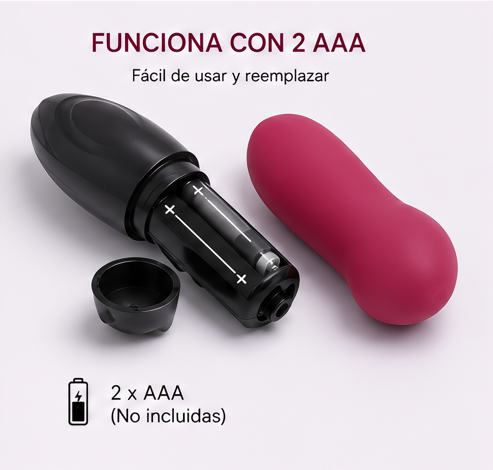 Vibrador de doble motor a pilas con 12 modos: detalle del producto