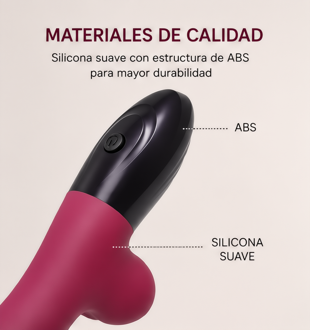 Vibrador de doble motor a pilas con 12 modos: detalle del producto